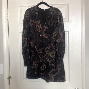 All Saints Auden Tempest Dress